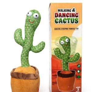 Walking & Dancing Cactus Toy | Musical, Talking & Light-Up Fun for Kids
