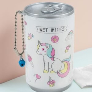 Wet Wipes Canister (White Color) – Soft & Gentle Multipurpose Cleaning Wipes