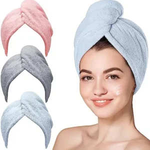 Hair Drying Cap for Women | Soft Bath Hair Cap for Ladies