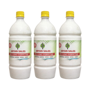 Aryan Sales White Phenyl – 1 Ltr (Pack of 3) | Floor Cleaner with Long-Lasting Freshness